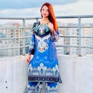 Chaina Slicks Fabric 2Pcs Set