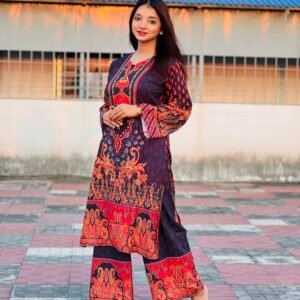 Women's Luxurious Jama Palazzo Set