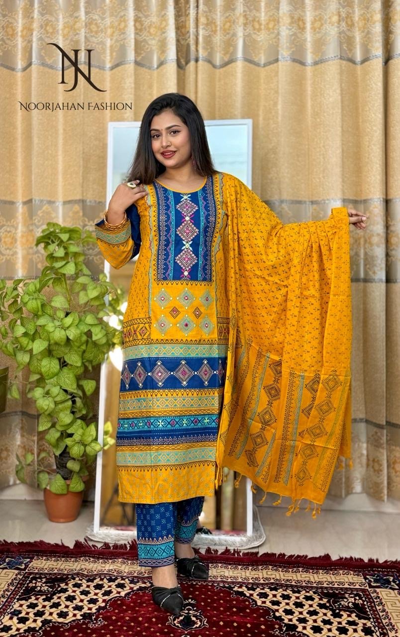 Arong Cotton Readymade three pcs